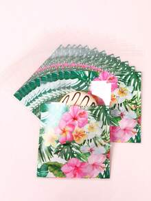 100 pièces Sacs cadeaux floraux hawaïens, sacs auto-scellants avec motifs d'hibiscus et de feuilles de palmier hawaïens, décorations de fête à thème hawaïen, sacs de faveurs de fête d'anniversaire hawaïenne, décorations de table de fête tropicale hawaïenne, sacs à bonbons de mariage, décorations de baby shower, emballage de cuisine d'été, remplisseur de fête hawaïenne, décoration hawaïenne, cadeaux hawaïens, décoration d'été, cadeaux d'été, faveurs de fête - fleurs d'Hawaï - Voir 9