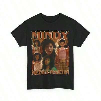 Min Dy Meeks-Ma Rtin Vint Age Bootleg Tee, Jasmin Savoy Br Own As Mindy Vintage Graphic Sweatshirt