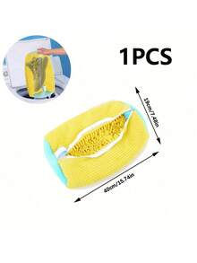 Túi đựng giày tái sử dụng được, phù hợp cho máy giặt và máy sấy, túi lót nhung mềm mại dùng để làm sạch nhiều loại giày, túi giặt tái sử dụng cho giày người lớn và trẻ em, túi đựng giày máy giặt của chúng tôi, thiết kế tối giản cho mùa xuân và mùa hè. - Màu vàng - Xem 25