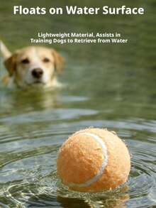 3/6 Pcs Pet Toy Ball, Orange Interactive Ball Toy, Dog Teething Toy, Tear-Resistant And Chew-Resistant, Pet Entertainment Toy, Pet Supplies, Suitable For All Dog Breeds. - Multicolor - View 4