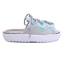 Premium Slide Sandal With Modern And Distinctive Design - 淺藍色 - 查看 3