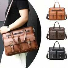 Men Briefcase - חאקי - ראה 9
