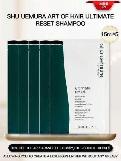 Shu Uemura Art Of Hair Pure Serenity Deep Cleanser Yuzu Shampoo 15ml Travel Size