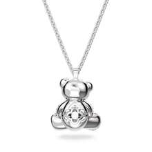 SWAROVSKI TEDDY 可愛浪漫泰迪粉小熊項鍊鎖骨鏈項鍊女女友禮物聖誕節禮物情人節禮物七夕禮物生日禮物女友禮物 - 淺粉色 - 查看 7