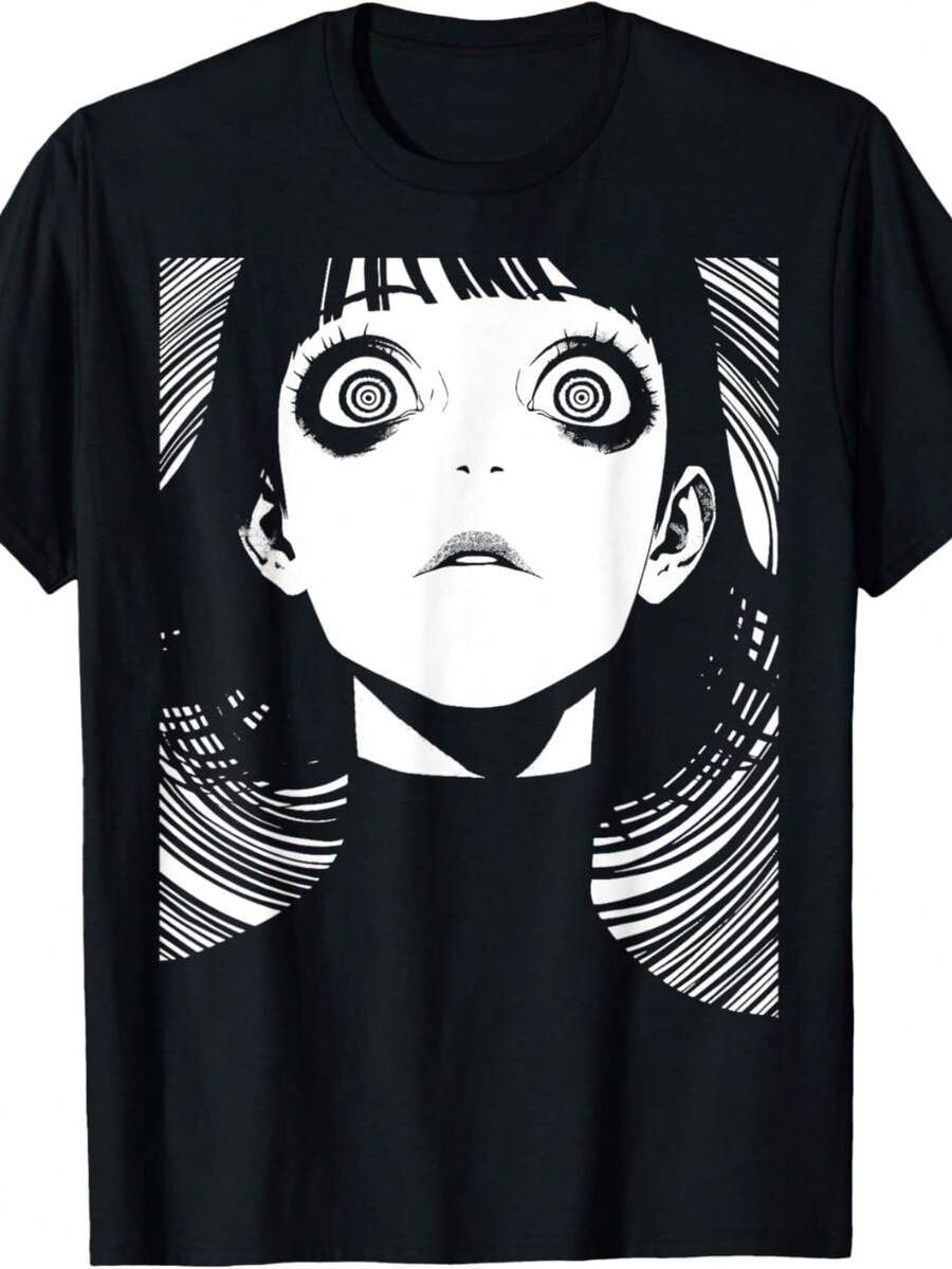 Men T-Shirts - 黑色 - 查看 1