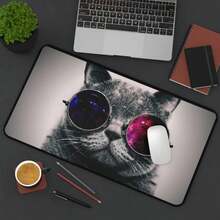 Cool Cat High Definition Educational Office  Decor Desk At Ousepad - Rectangle - View 5