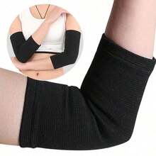 Breathable Elbow Sleeve For Outdoor Basketball, Tennis, Fitness, Running, Cycling And Other Sports, Provides Support And Protection - Black - View 9