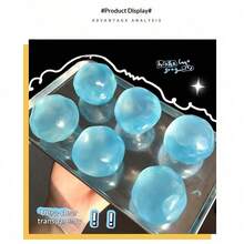 椰子油捏捏乐玩具 - 高可塑性 - 冰皮捏捏乐玩具 - 不回弹捏捏乐玩具 - 冰皮手工球 - 解压玩具 - 减压玩具 - 生日礼物 - 完美礼物 - 礼品 - 收藏展示 - 彩色 - 查看 4