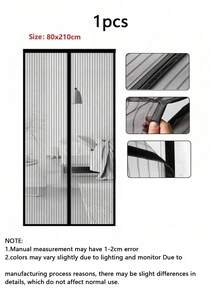 1-3pcs Self-Adhesive Window Screen Mosquito Net Kit, Trimmable Mesh Screen With Hook And Loop For Easy Installation And Adjustment, Home Window Screen Replacement, Insect-Proof, White DIY Screen Repair Roll, Suitable For Bedroom, Kitchen, Balcony, Custom Size - Multi-color - Curtain Style - View 16
