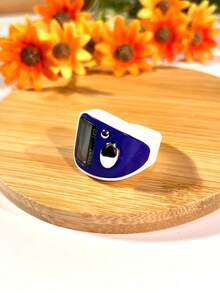 Contador de anillo digital LED silencioso, herramienta de conteo de cuentas de oración islámica, contador portátil preciso - Multicolor - Ver 8