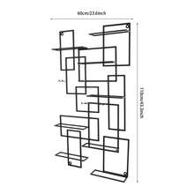 YUNRUX Wine Rack & Wine Glass Rack - Black - View 2