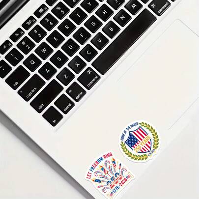 50pcs Creative 250th Anniversary Of The United States Commemorative Stickers, Suitable For Scrapbooks, Diaries, Laptops, Water Bottles, Cars, And Other Faith-Based Designs With Positive Messages, Great Gift