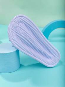 Sweet Glitter Bow Kids Sandals, Soft Sole Non-Slip Toddler Walking Shoes, Girls Breathable Beach Shoes For Summer - Purple - View 8