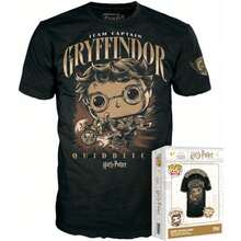 Funko POP Figure Harry Potter  Team Captain Gryffindor T-Shirt - Size L - Collectible Vinyl Figure 9cm - Harry Potter Design - Officially Licensed Product - Gift For... - Multicolor - View 2