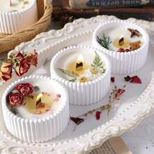 1pc Plaster Scented Candle, Room Decor, Home Decoration, Wedding Decoration, Living Room Decor, Back To School Dorm Decor, Valentine's Day Gift, Birthday Gift, Christmas Gift, New Year Gift, Easter Carnival Party Gift, Gift For Family Friends Women - Multiple Specifications - View 11