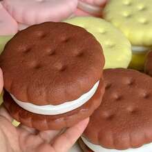 柔软、慢回弹模拟蛋糕挤压玩具，减压慢回弹游戏，可拉伸 - 生日、节日完美礼物 - I - 查看 9