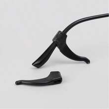 6/10/20 Peças Ganchos de Orelha Antiderrapantes de Silicone - Disponíveis em Transparente, Preto e Outras Cores, Adequados para Esportes e Atividades ao Ar Livre, Retenedores de Óculos Confortáveis, Alças de Óculos da Moda, Garantem Têmporas de Óculos Confortáveis e Seguras, Suporte de Óculos Esportivos para Adultos, Fixador de Óculos, Têmporas Antiderrapantes de Silicone para Óculos, Presente Ideal - Multicolorido - Visão 5