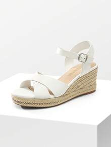 Women Platforms & Wedge Sandals - 白色 - 查看 2