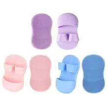 6/3/2件装硅胶洁面刷，手持式面部清洁刷工具，深层清洁毛孔，去除黑头和粉刺（2个粉色+2个蓝色+2个紫色） - 純色 - 查看 8