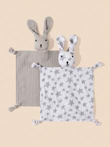 Bộ 2 chăn trẻ em in hình động vật đạt chứng nhận Oeko-Tex - Nhiều màu - Xem 7