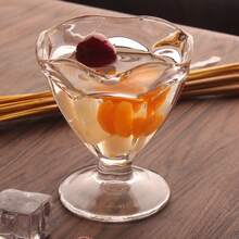 欧式金边冰淇淋杯、甜点杯、饮料杯、甜点碗、水果沙拉碗 - BQ23 - 查看 2