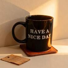 Have A Nice Day Mug, Suitable Gift For Family, Friends, Classmates - Black - View 8