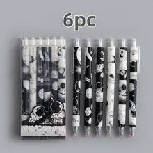 6支装按动式圆珠笔套装，仿皮材质，熊/恐龙/宇航员/兔子/青蛙图案，书写流畅，适合学生、学校和办公室使用，日常必备多支装 - 套裝 - 查看 14