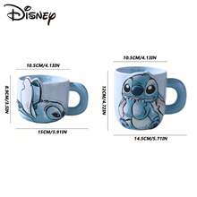 Disney Cốc sứ in hình 3D Stitch chính hãng, cốc đựng sữa/cà phê, chất lượng cao. - Nhiều màu - Xem 8