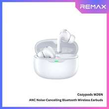 REMAX - COZYPODS W26N ANC Noise-Cancelling Bluetooth Wireless Earbuds - White - View 3