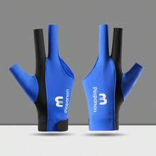 1 chiếc găng tay bi-a tay trái, găng tay snooker chuyên nghiệp cao cấp unisex, nhẹ, co giãn, thoáng khí, thiết kế hở 3 ngón, găng tay bi-a chống trượt. - Nhiều màu - Xem 11