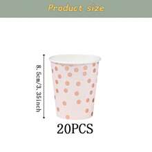 Bộ đồ dùng ăn uống dùng một lần màu vàng hồng hình bóng bay sinh nhật, đĩa tiệc 7/9 inch, đĩa giấy dùng một lần, khăn ăn, cốc, thích hợp cho các dịp lễ, đám cưới, lễ đính hôn, sinh nhật, tiệc tùng, lễ kỷ niệm. - Nhiều màu - Xem 6