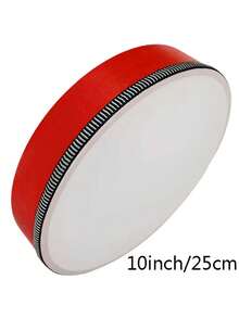 4-Inch, 6-Inch, 8-Inch, 10-Inch, 12-Inch Hand Drum, Orff Musical Instrument, Performance Instrument, Educational Tool, Lacquered Imitation Leather Hand Drum - Wood - View 22