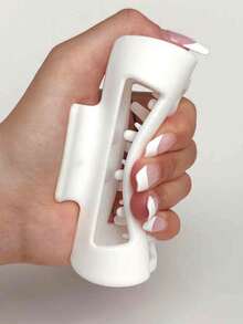 Pinza para el cabello de silicona suave, accesorio para el cabello premium antideslizante, herramienta de peinado duradera y resistente a roturas de diseño nuevo - multicolor - Ver 12