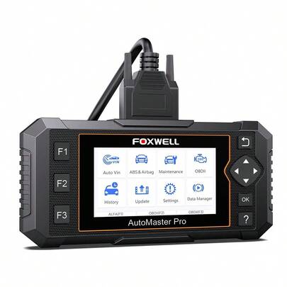 Scanner Automotivo Foxwell NT650 Pro Original Português Diagnóstico ABS Airbag (SRS) e 26 Funções de Reset Especiais Bidirecional com Atualização Gratuita via Wi-Fi