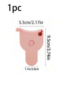 Cinta métrica retráctil para la cintura con mango, herramienta de medición portátil y precisa, excelente para medir el pecho, la cintura, las caderas y el tamaño corporal para hombres y mujeres, accesorios de gimnasio, útiles escolares, equipo de gimnasio - Multicolor - Ver 20