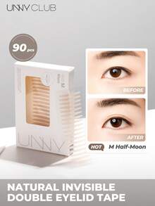 unny club Natural Invisible Double Eyelid Stickers, Waterproof Long Lasting Eye Makeup Tool,Suitable For Daily Makeup Use - Multicolor - View 3