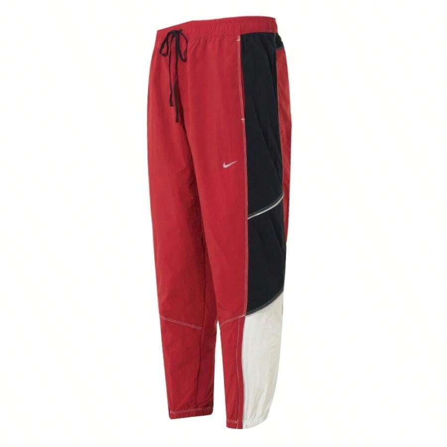 Nike Men's Pants AS M NK DF RETRO TRACK PANT, Minimalist Comfortable Lightweight Casual Wear IF2033-613 - Deep Team Red/Black/Mountain White/Reflective Silver - View 1