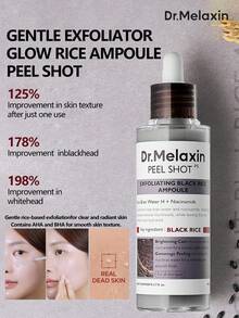 Dr.Melaxin 80毫升韩国去角质面部及身体磨砂啫喱，温和去角质，适合所有肤质，含保湿精华胶囊 - 黑米 - 查看 6