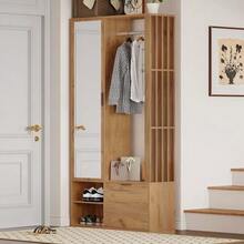 Shoe Cabinets - NATURAL - View 1