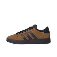 adidas Grand Court Base 00s 舒適百搭 耐磨 低筒 板鞋 男女同款 棕黑色 - 棕黑色 - 查看 23