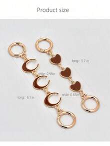 Bag Extender Chain Wallet Strap Extension Handbag/Purse/Hanger Replacement Accessory For Bag & Wallet Making - Coffee - View 8