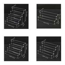 Transparent Acrylic Figure Display Stand, Dustproof Display Rack For Anime Figures, Collectibles, Model Toys, Desktop Organizer For Home Display - Multicolor - View 9