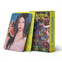 55pcs KPOP KATSEYE Photo Cards, BEAUTIFUL CHAOS Merchandise, TOWER Cross-Border Photo Cards, Daniel - Multicolor - View 6