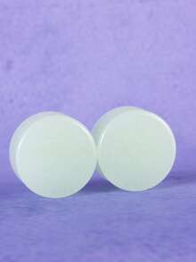 1对时尚复古波西米亚风耳扩，夜光宝石耳塞，男女通用穿刺饰品，适合日常、派对、节日佩戴 - Ear gauge - 查看 7