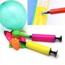 3pcs/Set Balloon Inflator, Inflating Pump, Blower, Hand-Operated Air Pump, Suitable For Birthday Party, Celebration, Wedding, Balloons (Random Color) - Multicolor - View 5