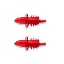 软橡胶酒嘴、倒酒器、红酒醒酒器、酒塞、精美鸡尾酒瓶塞 - 彩色 - 查看 8