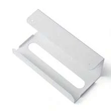 1pc Adhesive Tissue Paper Holder, Space-Saving, Suitable For Cabinet, Drawer, Simple & Easy To Use For Home, Office, Kitchen, Smooth Surface - Multicolor - View 9