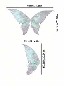 2pcs/Set Fairy Wings & Star Wand, Suitable For Various Festival Parties - Multicolor - View 7