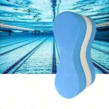 1pc Figure-8 Leg Board, Multi-Layer Swimming Board, Contours To Leg Curve, Grips Tightly Between Thighs To Prevent Slipping, Effectively Fixes Leg Position, Avoids Leg Sinking Or Excessive Leg Separation During Swimming, Helps Practitioners Focus On Arm Stroke Motion, Improves Freestyle And Breaststroke Technique. - A - View 10