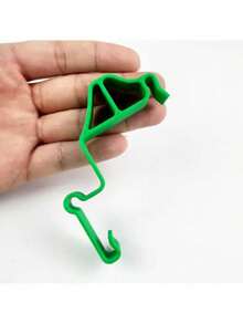 4/8 piezas Clip de ventilación para bote de basura, accesorio para la circulación de aire del bote de basura para mantener la tapa abierta, se ajusta a múltiples tamaños de botes, color verde - multicolor - Ver 7